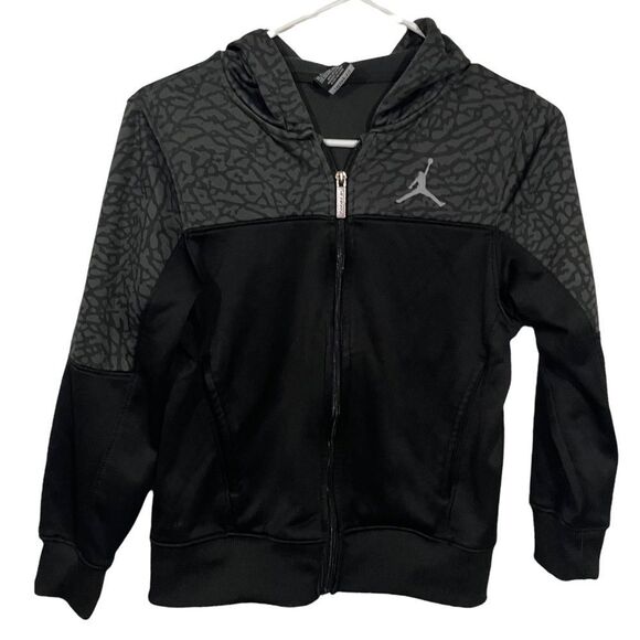 Nike Air Jordan Full Zip Athletic Hoodie Sweatshirt - Picture 1 of 4